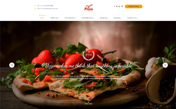 Création de site Web pour restaurant